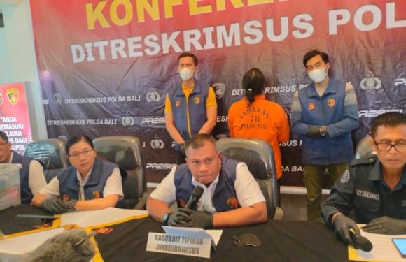 Polda Bali Lakukan OTT Terhadap Oknum Kades Bongkasa, Penerima Fee Proyek BKK.