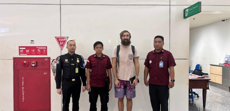 Overstay 82 Hari, Warga AS Yang  Mengaku Akibat Gangguan Mental Dideportasi Rudenim Denpasar.
