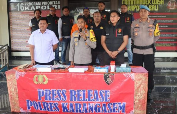 Satreskrim Polres Karangasem Berhasil Ungkap Praktik Prostitusi Berkedok SPA di Kawasan BTN Nirmalasari Karangasem.