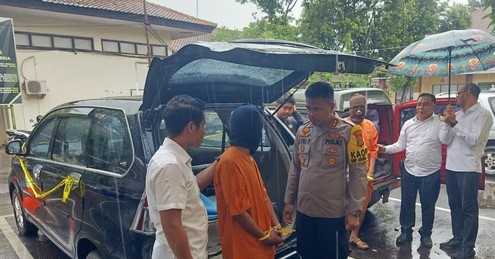 Polres Jembrana Tangkap Dua Penimbun BBM Jenis Pertalite.