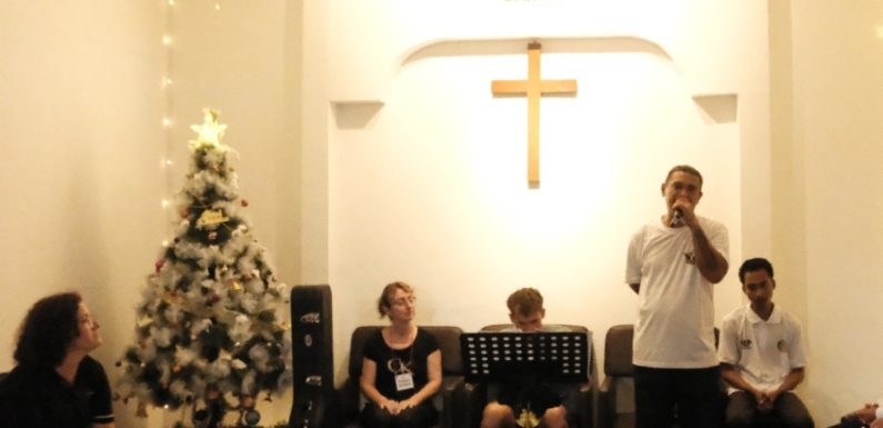 PENUH DAMAI SUKA CITA, WARGA BINAAN RUTAN BANGLI GELAR IBADAH KEBAKTIAN PERAYAAN NATAL.