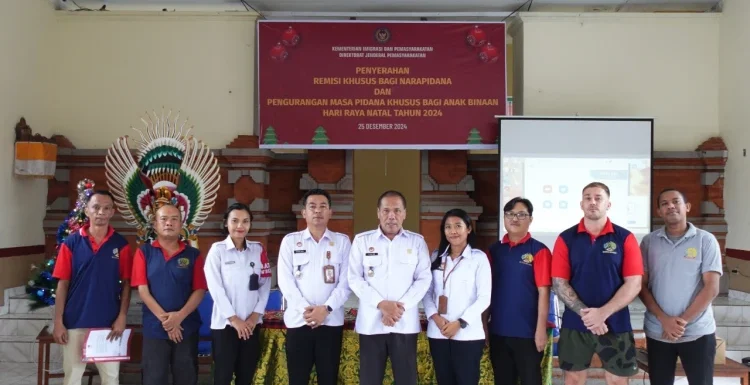 Kado Natal, 2 Warga Binaan Rutan Negara Raih Remisi Khusus.