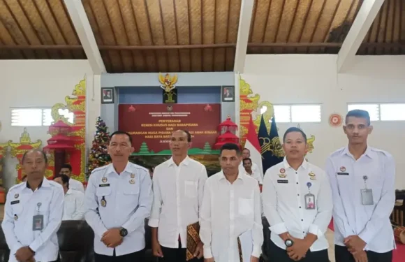Berkah Natal, 10 Orang Warga Binaan Umat Nasrani Lapas Tabanan Peroleh Remisi.