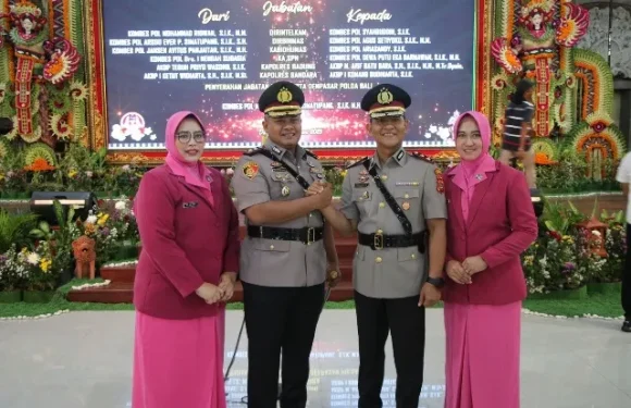 AKBP. M. Arif Batubara Gantikan AKBP. Teguh Priyo Wasono Jadi Kapolres Badung.