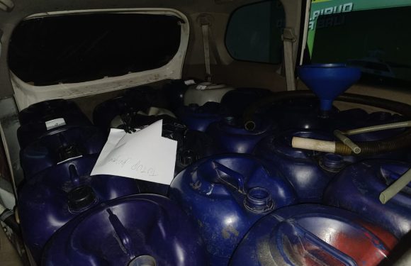 Polairud Polda Bali, OTT Penimbun BBM Pertalite di Denpasar.