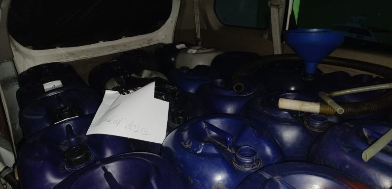 Polairud Polda Bali, OTT Penimbun BBM Pertalite di Denpasar.