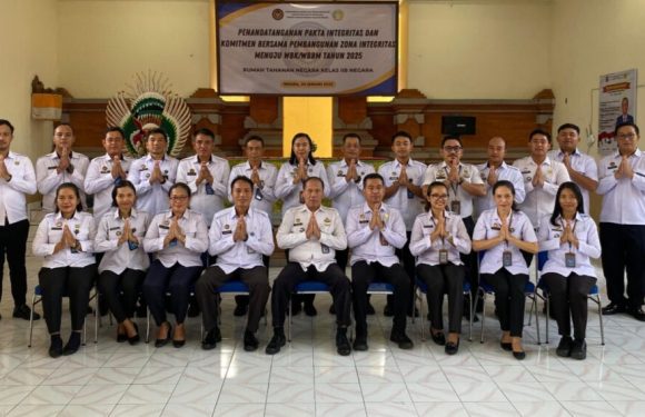 Rutan Kelas IIB Negara siap mewujudkan Wilayah Birokrasi Bersih Melayani.