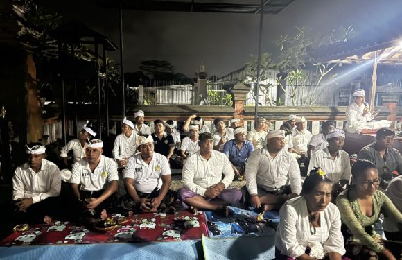 MALAM PERENUNGAN BAGI WARGA BINAAN, RUTAN BANGLI GELAR PERSEMBAHYANGAN SIWARATRI.
