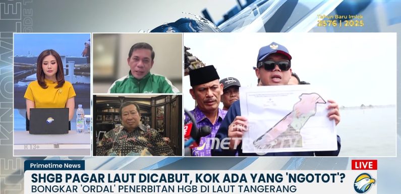 Susno Duadji Apresiasi Kementerian ATR/BPN dalam Penanganan Polemik Sertipikat HGB di Atas Laut.