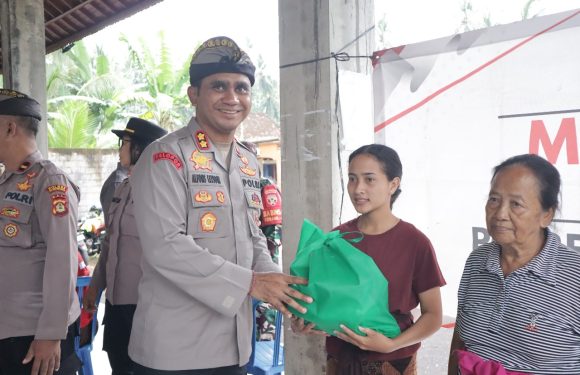 Polres Klungkung Laksanakan Program Minggu Kasih diGelogor, Serap Aspirasi dan Ajak Masyarakat Jaga Kamtibmas.