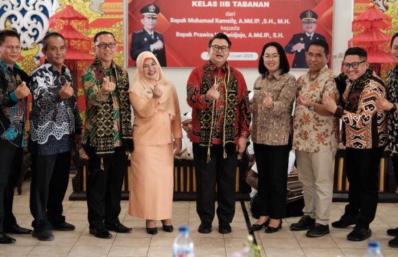 Pimpinan Lapas Tabanan Resmi Dipimpin Nahkoda Baru.