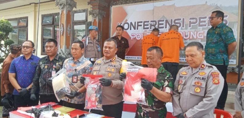 Amankan Sabu Setengah Kilo, Kapolres Badung Sebut Mengwi Rawan Peredaran Narkoba.