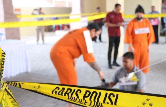 Ungkap Perkara Anirat: Tiga Tersangka Peragakan 43 Adegan Penganiayaan Terhadap Korban Pande.