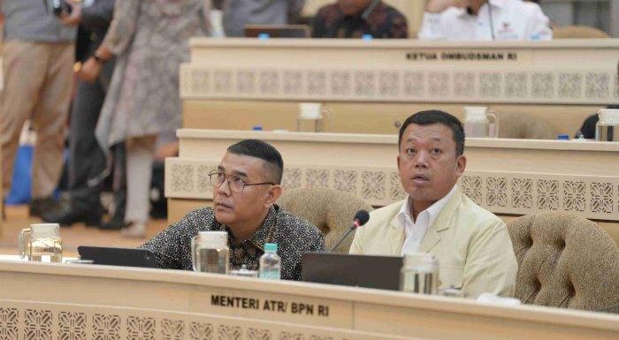 Raker Kementerian ATR/BPN dengan Komisi II DPR RI  Sepakati Pagu Anggaran 2025 Jadi Rp4,4 Triliun