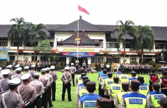 Operasi Keselamatan Agung 2025, Polres Tabanan Siagakan Juga Untuk Penanganan Bencana