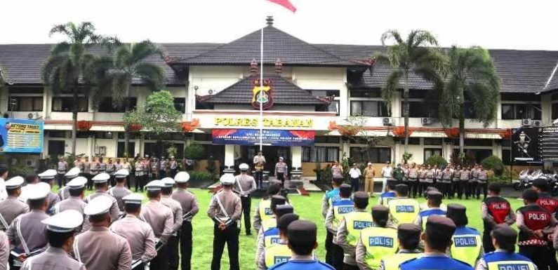Operasi Keselamatan Agung 2025, Polres Tabanan Siagakan Juga Untuk Penanganan Bencana