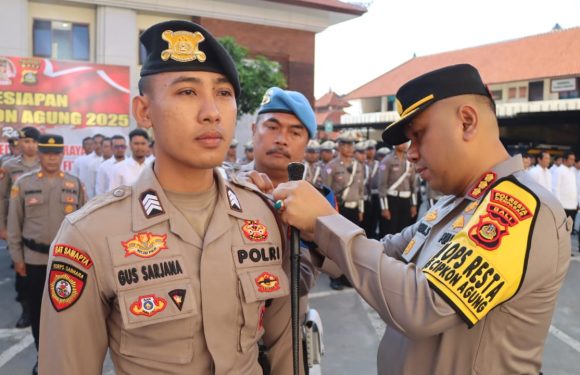 Polresta Denpasar Gelar Operasi Cipkon Agung 2025 untuk Jaga Keamanan Jelang Hari Raya.