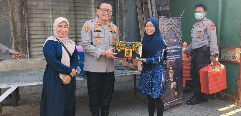 Kapolsek Kuta Gelar Kegiatan Pembagian Takjil dan Buka Puasa Bersama di Masjid Ar-Rahmat