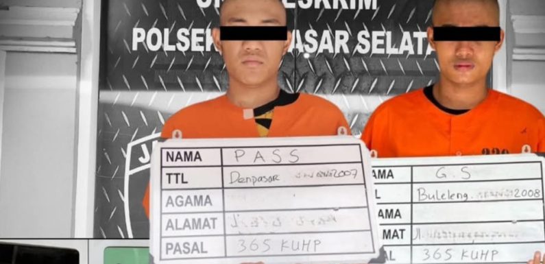 Polsek Densel Berhasil Ringkus Dua Pelaku Begal.