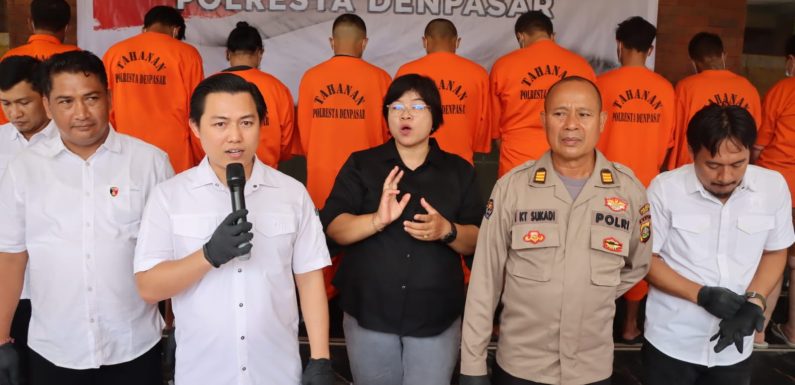 Residivis dan Jaringan Narkoba: Hampir 1 Kg Sabu Diamankan Satresnarkoba Polresta Denpasar.