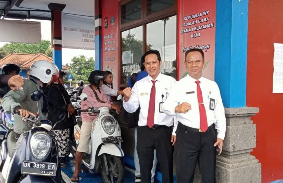 Melalui Inovasi Layanan Cepat, Penerima Pajak Samsat Badung Pada Triwulan I 2025 Dengan Nilai IKM  Sangat Baik.