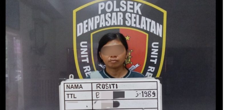 Polsek Denpasar Selatan Bekuk Pelaku Pencurian HP di Toilet Indomaret Panjer.
