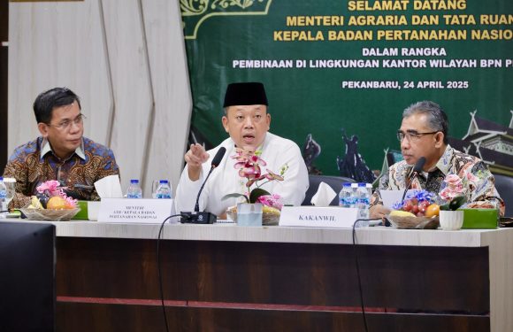 Menteri Nusron Tegaskan agar Penyelesaian HGU dan Pemetaan Tanah Jadi Prioritas.