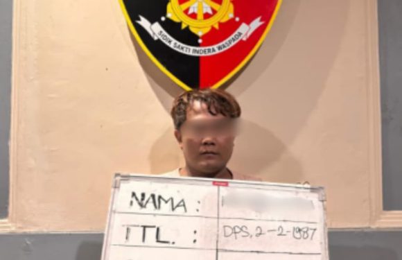 Terekam CCTV, Pelaku Pencurian di Clandys Gatsu Timur Diamankan Tim Opsnal Polsek Dentim.