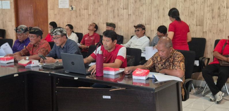 Rapat Konsultasi Publik II RDTR Kawasan Perkotaan Bangli 2025–2045.