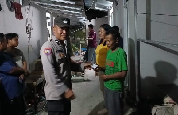 Polsek Densel Periksa 25 Duktang di Bedeng Proyek BTID Serangan.