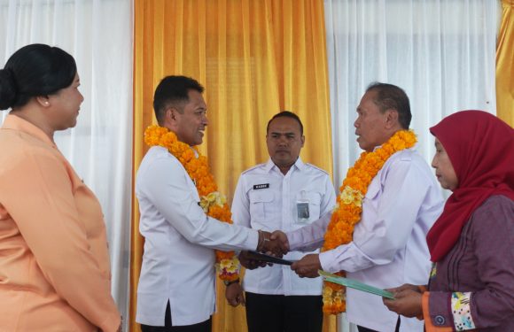 Tongkat Kepemimpinan Resmi Berganti, I Gusti Agus Putra Mahendra Resmi Jabat Kepala Rutan Negara Gantikan Lilik Subagiyono.