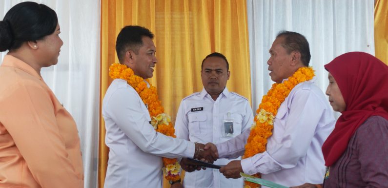 Tongkat Kepemimpinan Resmi Berganti, I Gusti Agus Putra Mahendra Resmi Jabat Kepala Rutan Negara Gantikan Lilik Subagiyono.