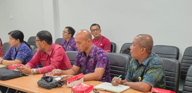 Kantor Pertanahan Kabupaten Bangli Hadiri Rapat Pendahuluan dan Delineasi RDTR Kawasan Perkotaan Susut Tahun 2025–2045.