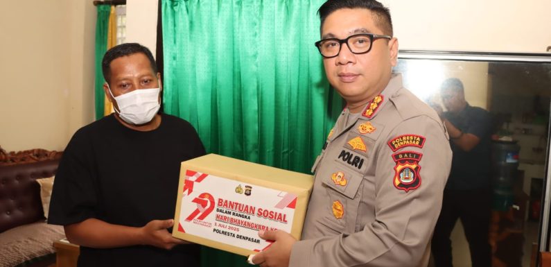 Kapolresta Denpasar Gelar Anjangsana dan Home Visit dalam Rangka HUT Bhayangkara Ke-79.