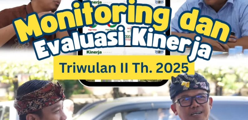 Kepala Kanwil BPN Bali Kunjungi Kantor Pertanahan Kota Denpasar Lakukan Monitoring dan Evaluasi Kinerja Triwulan II.