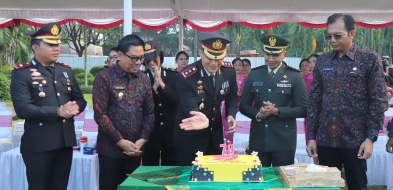 Polresta Denpasar Gelar Upacara HUT Bhayangkara ke-79 Tahun 2025.