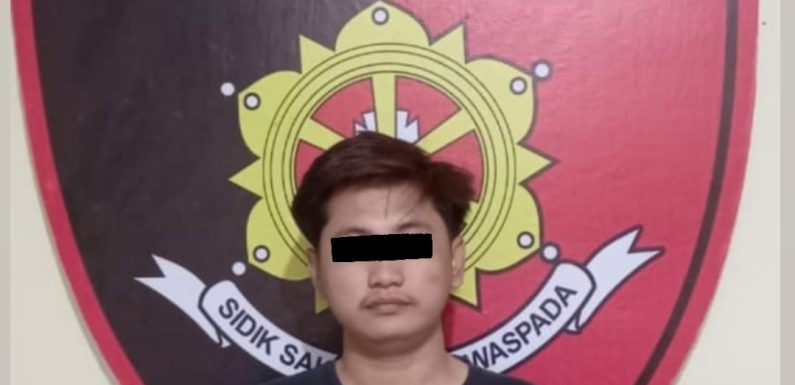 Polsek Denpasar Utara Amankan Pelaku Penganiayaan Dengan Pisau Dapur.