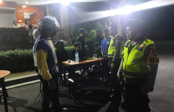 Polsek Denpasar Selatan Tindaklanjuti Laporan 110 Soal Aksi Trek-trekan Remaja di Pemogan.