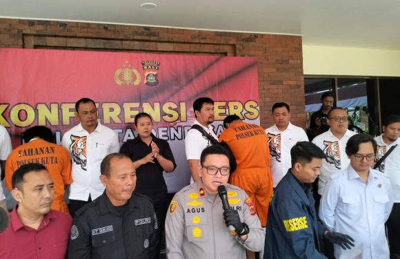 Polsek Kuta Amankan Dua Pelaku Perampokan Penukar Kripto, Satu Pelaku Gagal Kabur ke Bangkok.