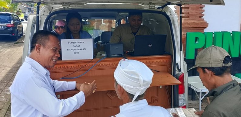 Pelayanan Samsat Keliling UPT Samsat Badung Semakin  Diminati Masyarakat.