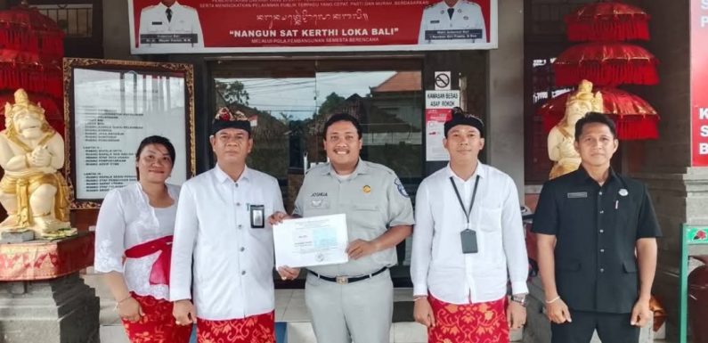 Bukti Nyata Layanan Terbaik, Indeks Kepuasan Masyarakat Terhadap UPTD Samsat Badung Capai 94,05.