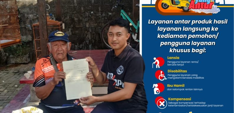Layanan Kayangan  Kantah Kota Denpasar Diperuntukkan Bagi Masyarakat Kelompok Rentan.