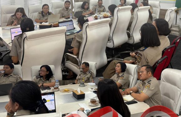 Kantor Pertanahan Kota Denpasar melaksanakan kegiatan Rapat Penyusunan Perubahan (Update) Risk Register Manajemen Risiko Tahun 2025.