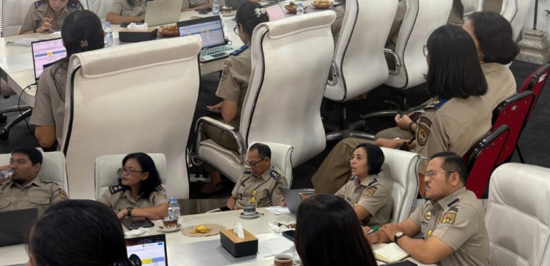 Kantor Pertanahan Kota Denpasar melaksanakan kegiatan Rapat Penyusunan Perubahan (Update) Risk Register Manajemen Risiko Tahun 2025.
