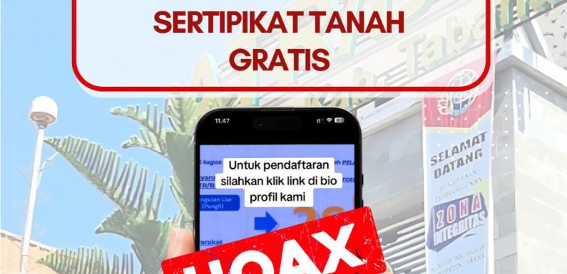 Kantor Pertanahan Kabupaten Tabanan Imbau Waspada Penipuan Berkedok Pengurusan Sertipikat Tanah “Gratis”