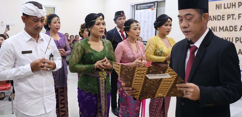 Pelantikan dan Pengambilan Sumpah Jabatan PPAT  Wilayah Kerja Kabupaten Bangli.