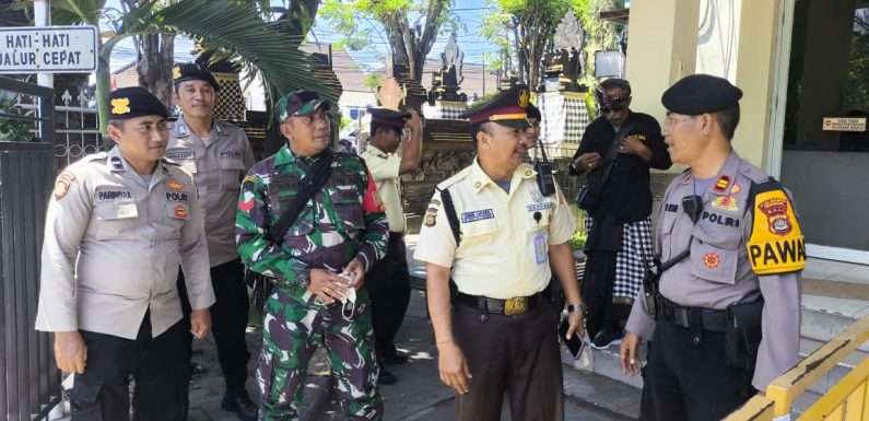 Ciptakan rasa aman Polsek Denpasar Selatan Gelar Patroli Bersama Jaga negeri.