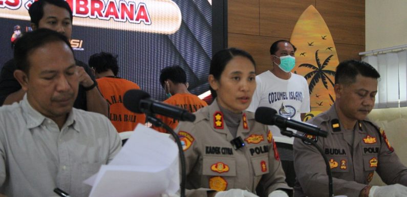 Polres Jembrana Ungkap Kasus Peredaran Sabu, Amankan Dua Pelaku dan Barang Bukti 100 Gram Lebih