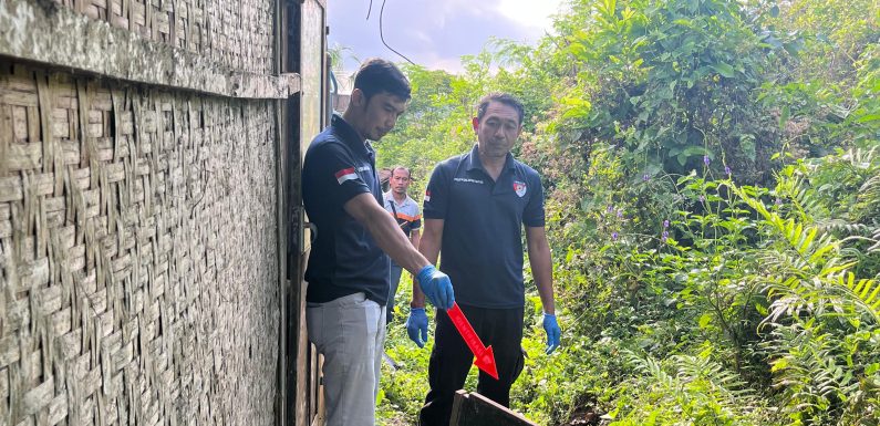Seorang Pria di Jembrana Ditemukan Meninggal Gantung Diri di Belakang Dapur.