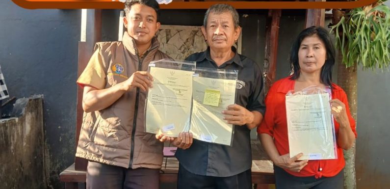 Program Layanan Kayangan Hadir Untuk memberikan Kemudahan Akses Layanan Pertanahan bagi Masyarakat Lanjut Usia.